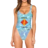 T6 Sea Of Dreams High Legged One Piece Swimsuit