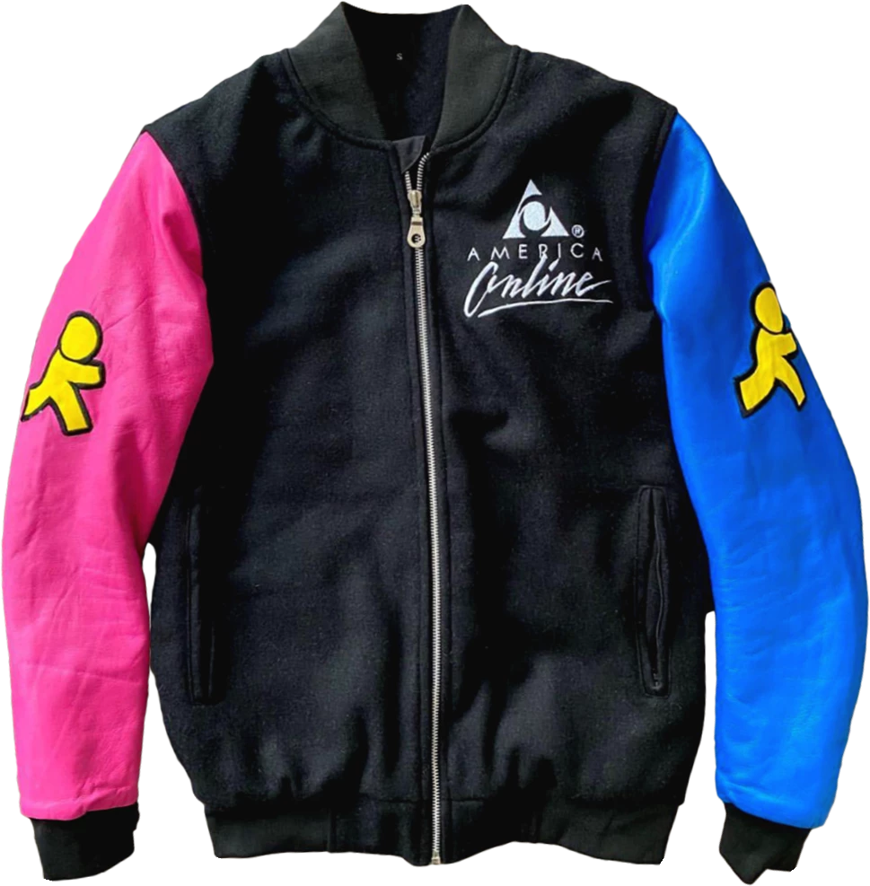 VAPOR95 America Online Bomber Jacket 1 VAPOR95 America Online Bomber Jacket