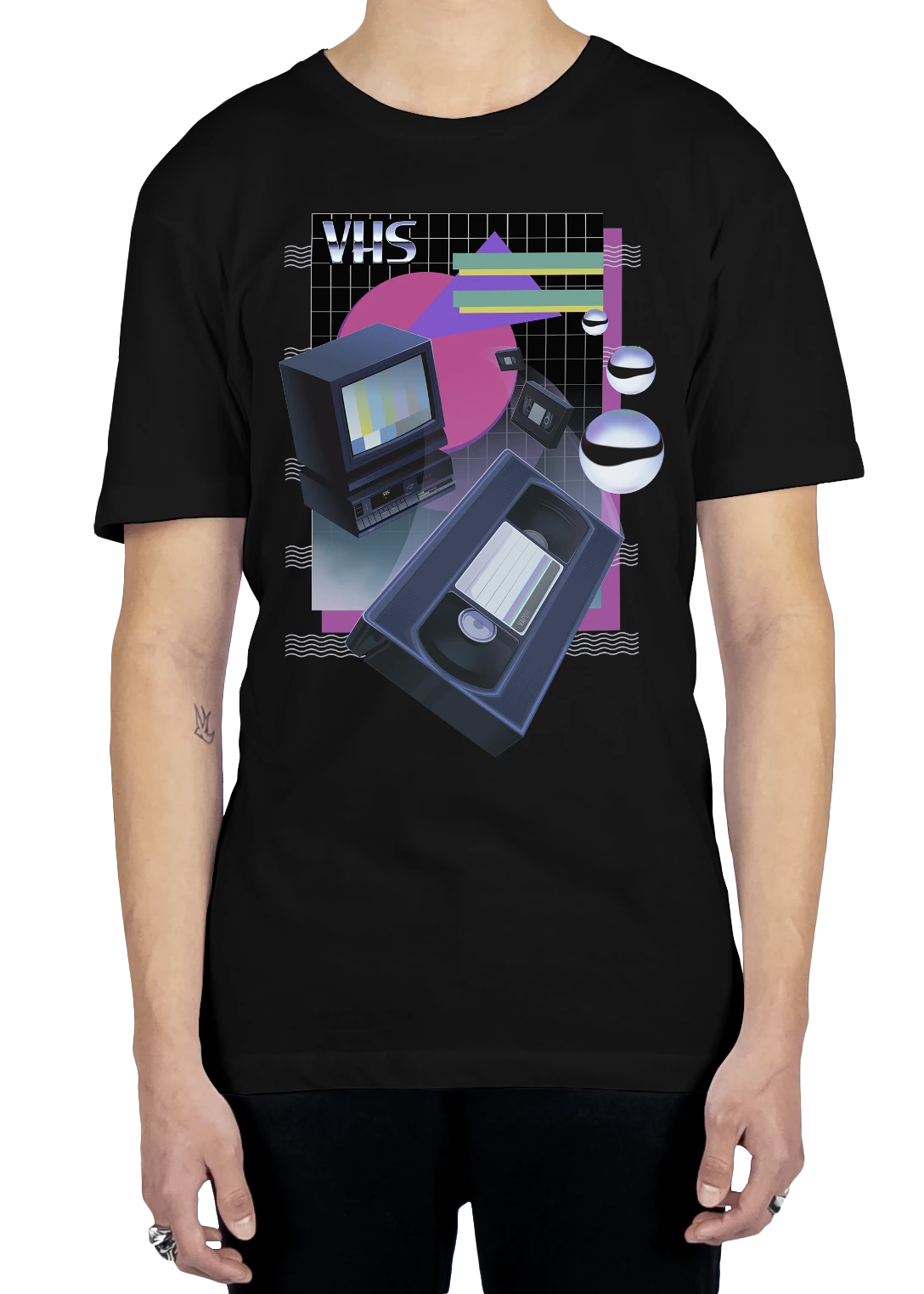 T6 Blank Tape Tee 2 T6 Blank Tape Tee - Image 2