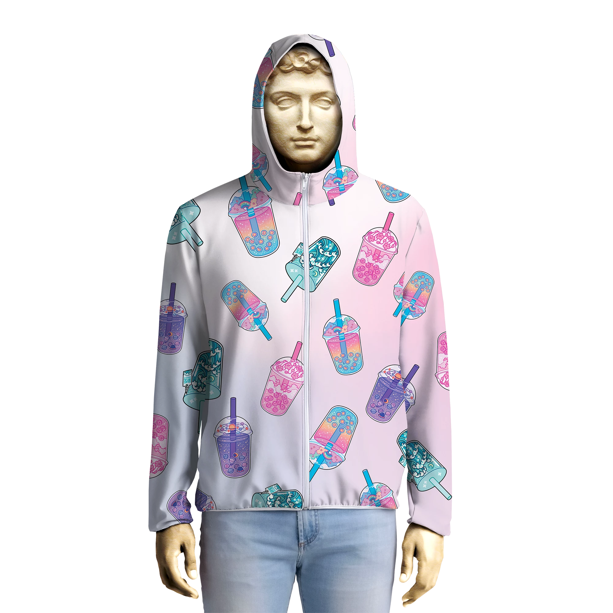 T6 Boba Tea Windbreaker 1 T6 Boba Tea Windbreaker