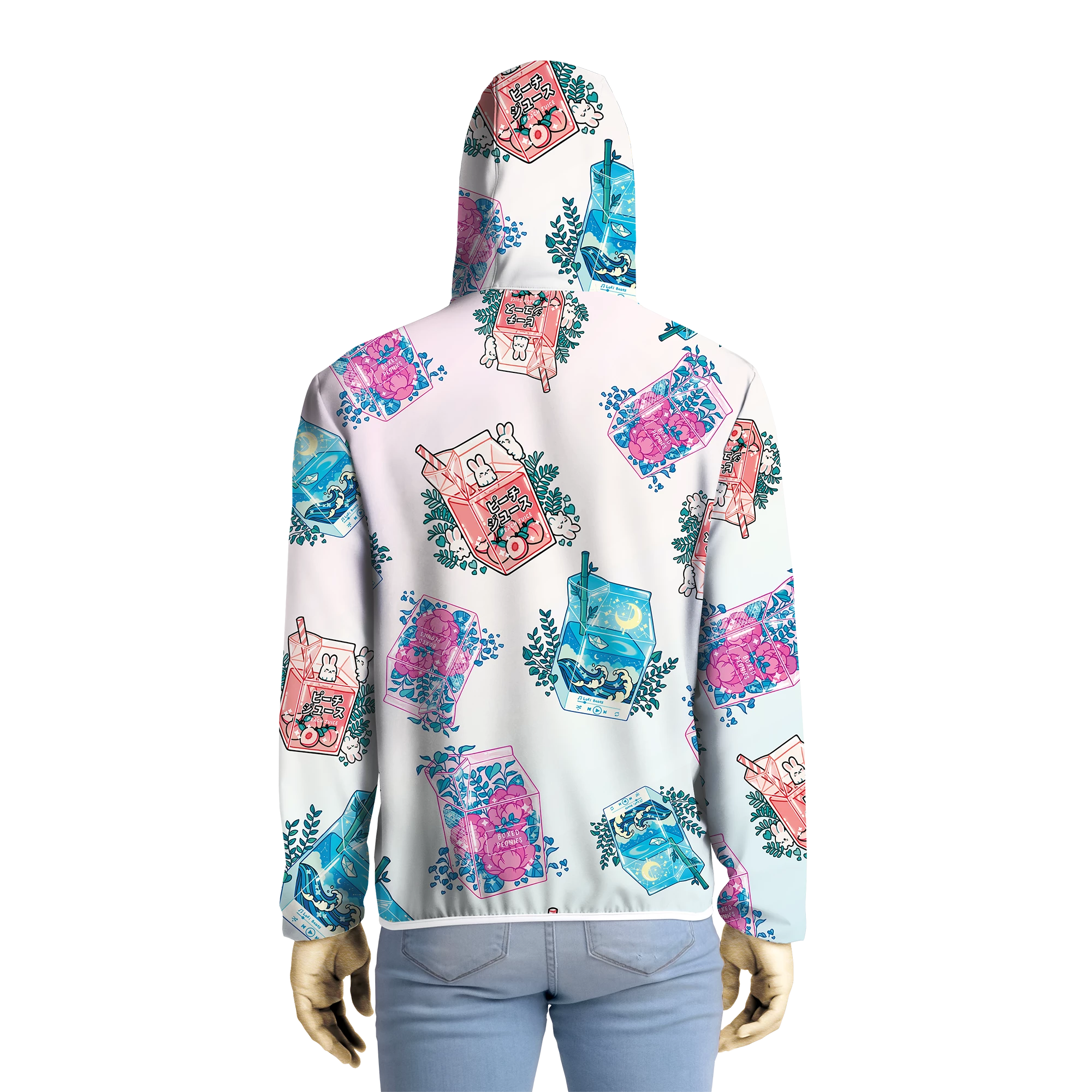 T6 Boxed Tea Windbreaker 2 T6 Boxed Tea Windbreaker - Image 2