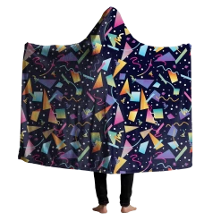 T6 City Bus Hooded Blanket