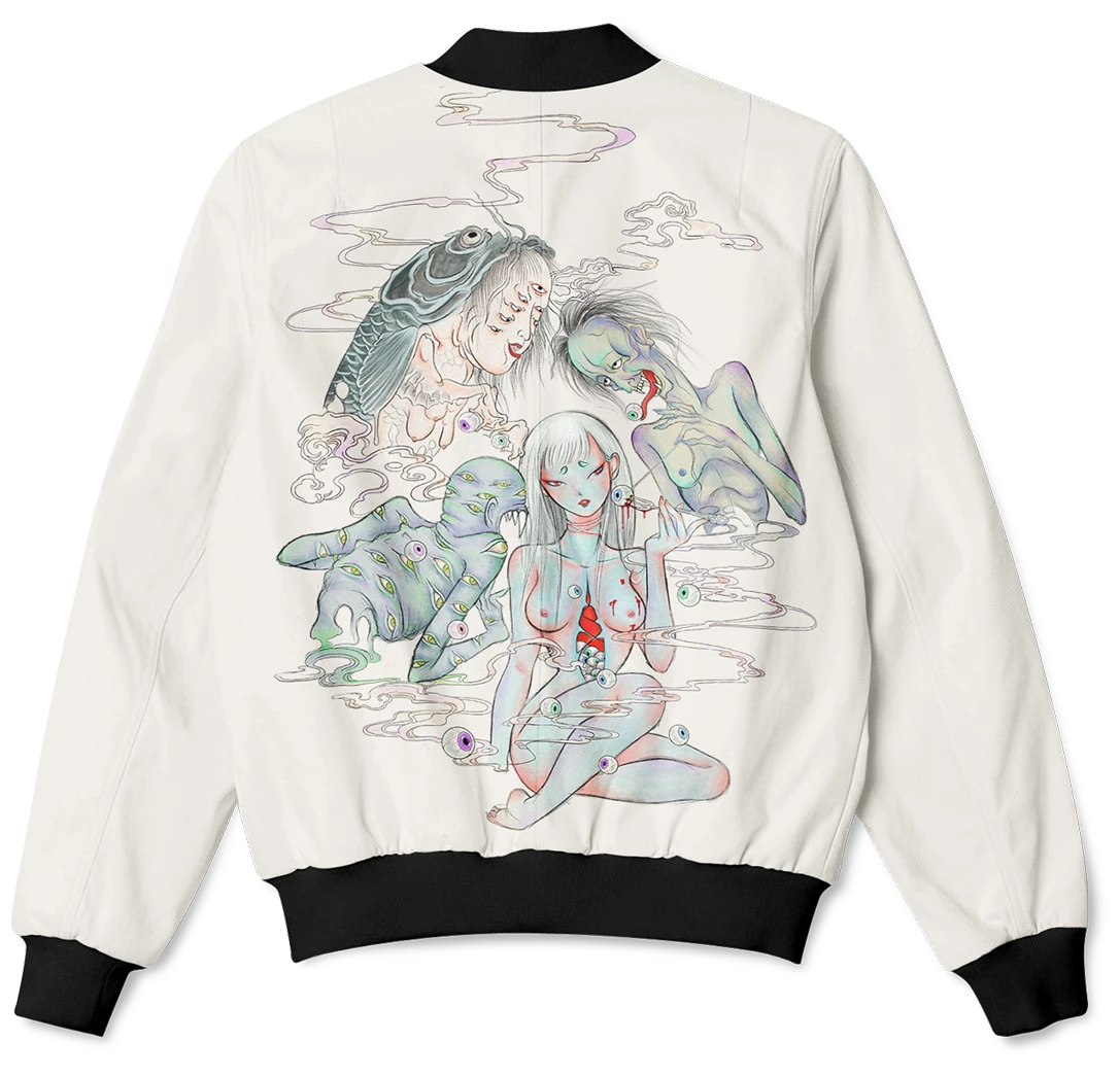 T6 Dark Delights Bomber Jacket 2 T6 Dark Delights Bomber Jacket - Image 2