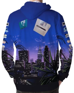 T6 Doing Business Hoodie -T6 shop DoingBusinessBackHoodie Mockup