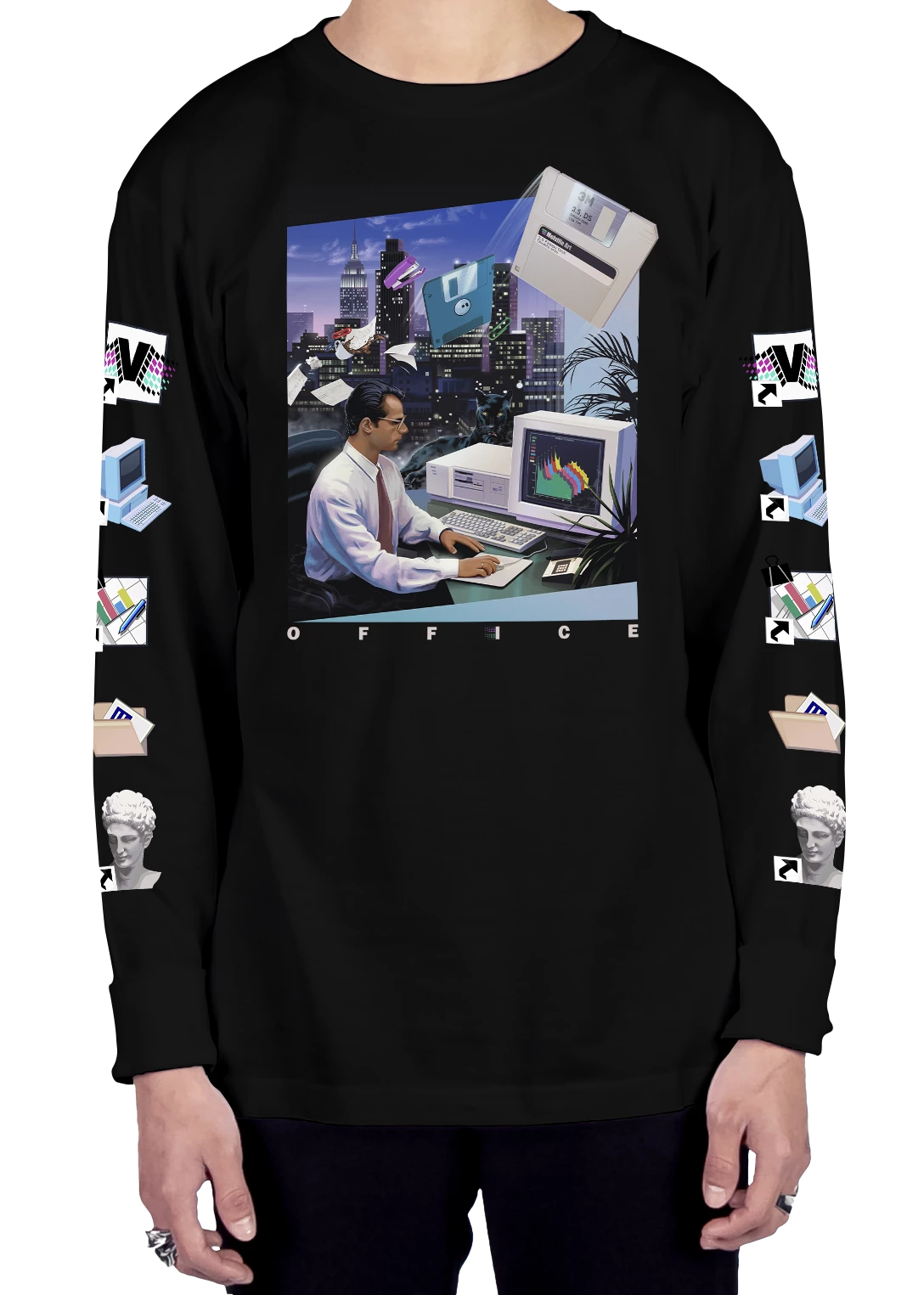 T6 Doing Business Long Sleeve Tee 2 T6 Doing Business Long Sleeve Tee - Image 2