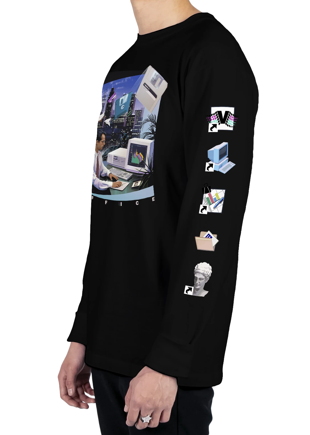 T6 Doing Business Long Sleeve Tee 3 T6 Doing Business Long Sleeve Tee - Image 3