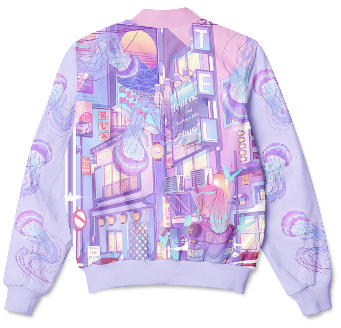 T6 Dream Realm Bomber Jacket 2 T6 Dream Realm Bomber Jacket - Image 2