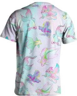 T6 Nishikigoi Tee -T6 shop Fishes TeeShirtBack