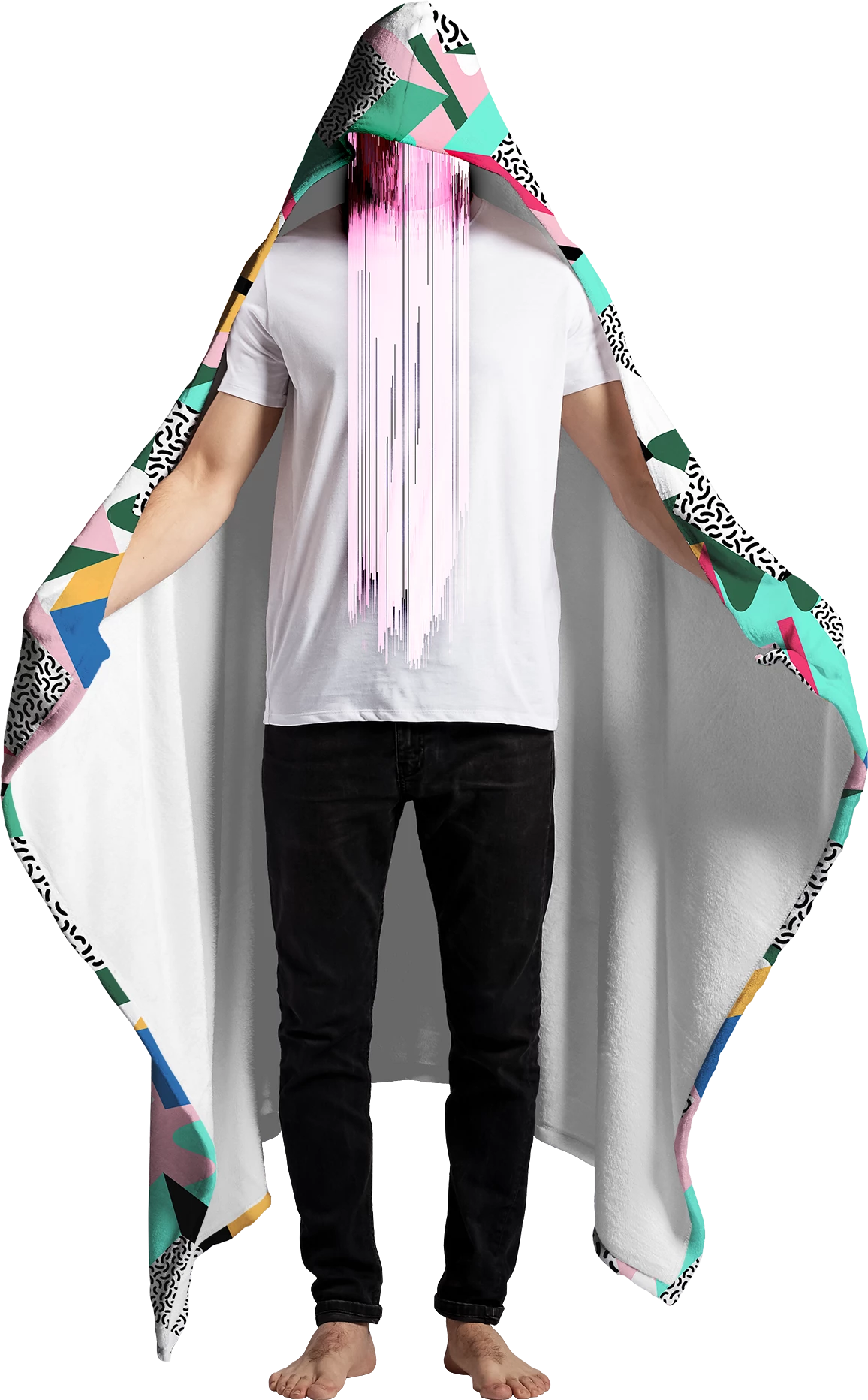 T6 Friendly Neighbor Hooded Blanket 3 T6 Friendly Neighbor Hooded Blanket - Image 3