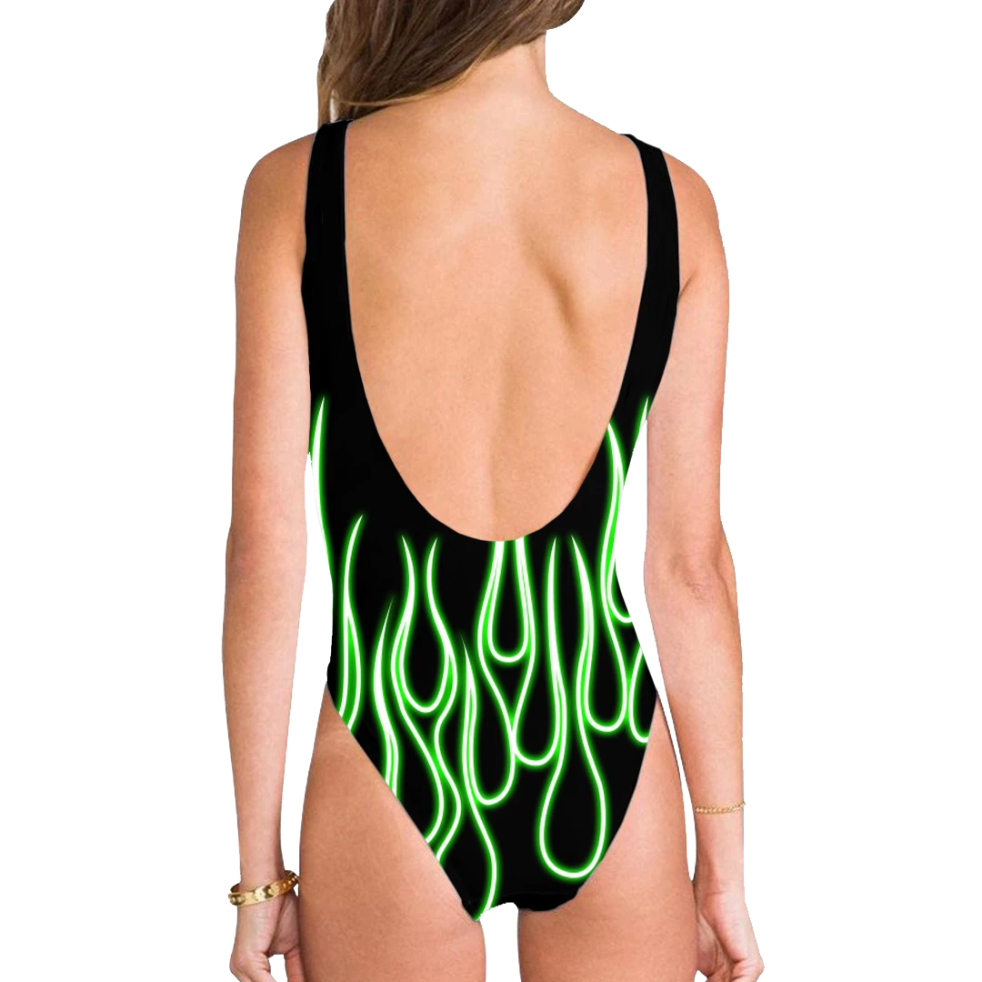 T6 Hardcore 2000 High Legged One Piece Swimsuit 2 T6 Hardcore 2000 High Legged One Piece Swimsuit - Image 2