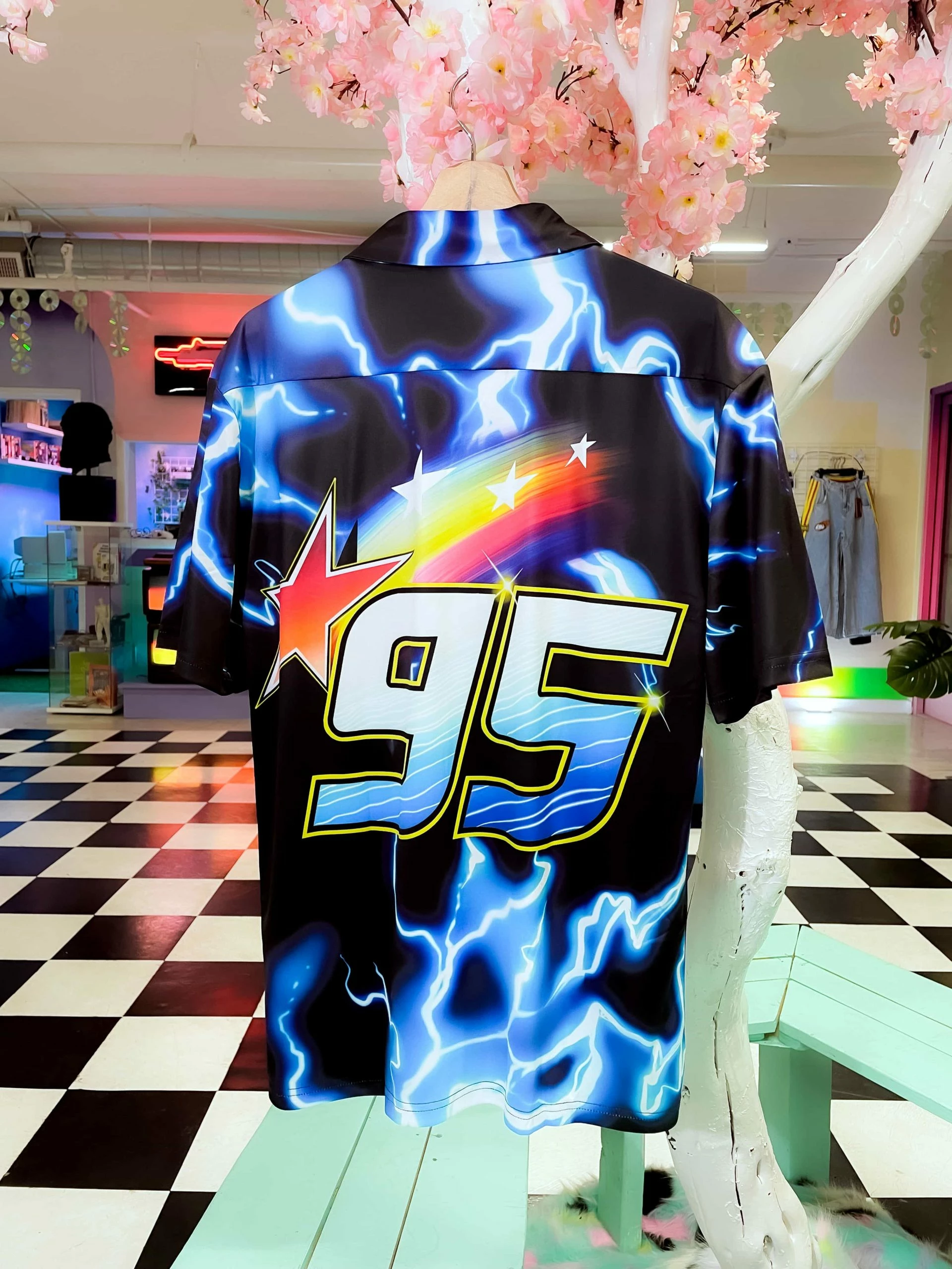 AOP High Voltage Hawaiian Shirt Clearance 2 AOP High Voltage Hawaiian Shirt Clearance - Image 2