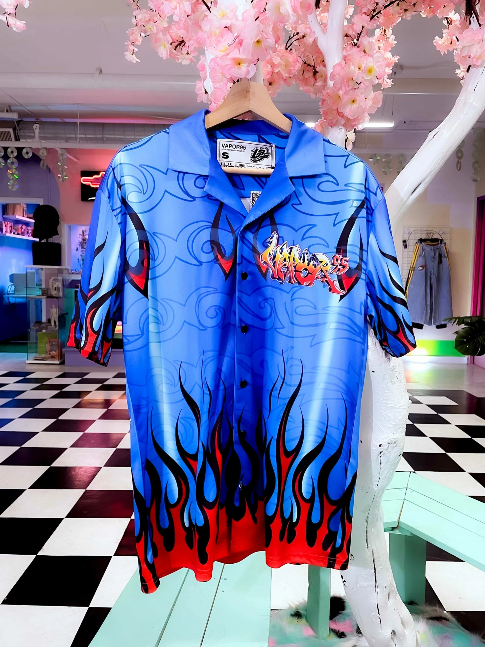 AOP Hot Rod Hawaiian Shirt 1 AOP Hot Rod Hawaiian Shirt