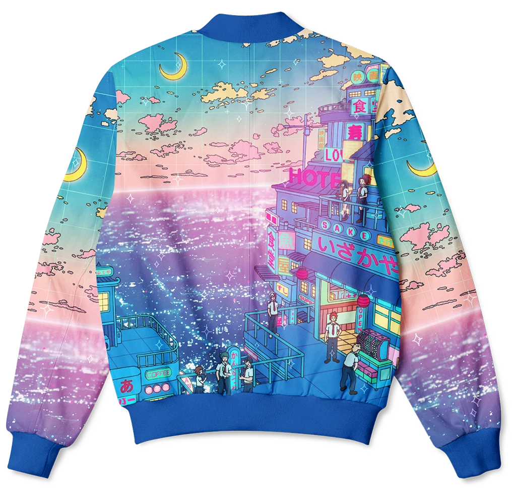 T6 Heroes Vacation Bomber Jacket 2 T6 Heroes Vacation Bomber Jacket - Image 2