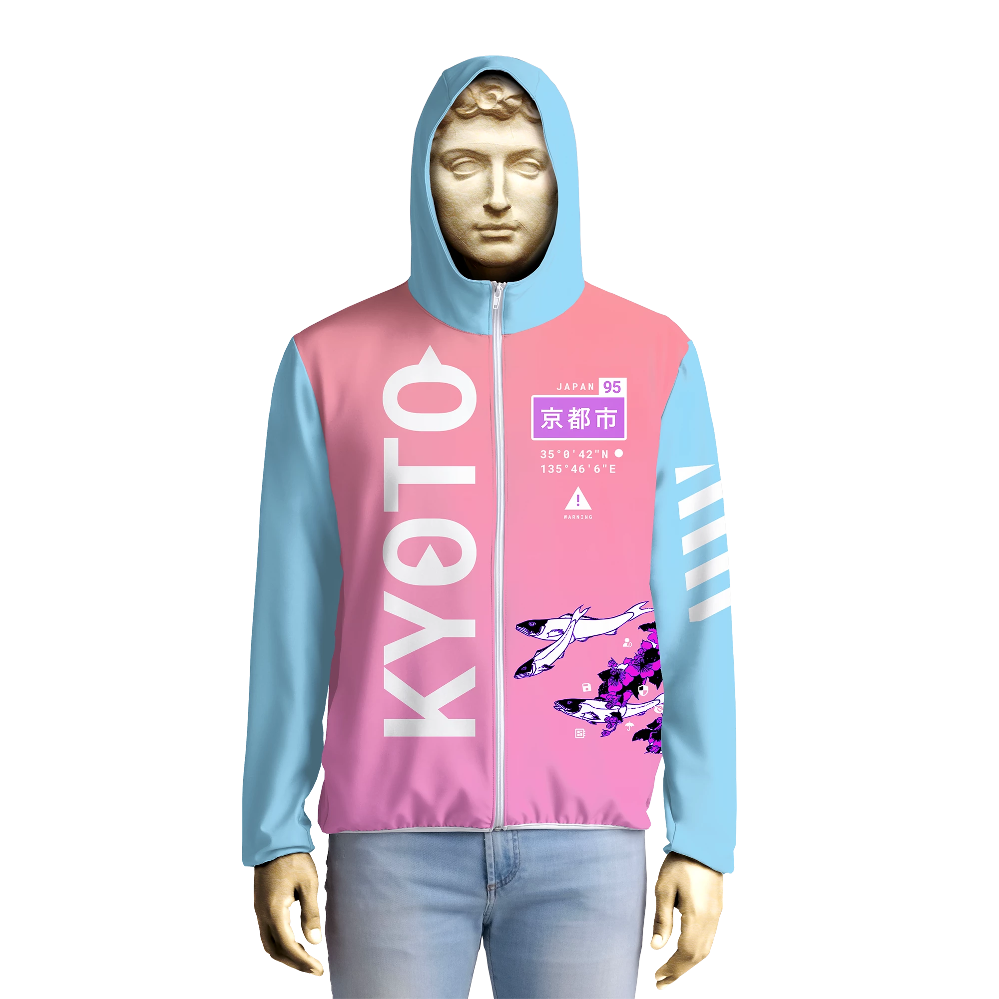 T6 Kyoto Koi Windbreaker 1 T6 Kyoto Koi Windbreaker