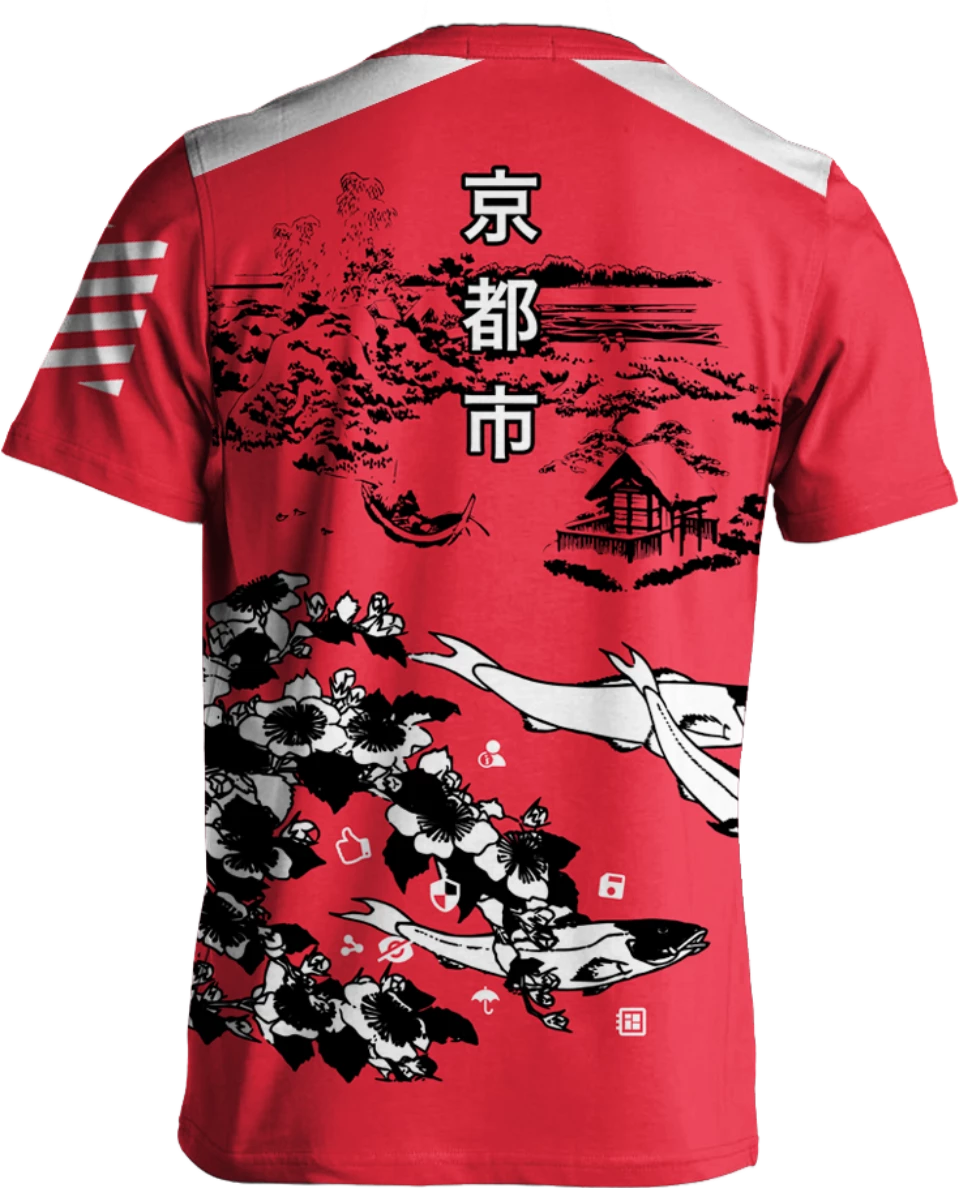 T6 Kyoto Koi Tee 4 T6 Kyoto Koi Tee - Image 4