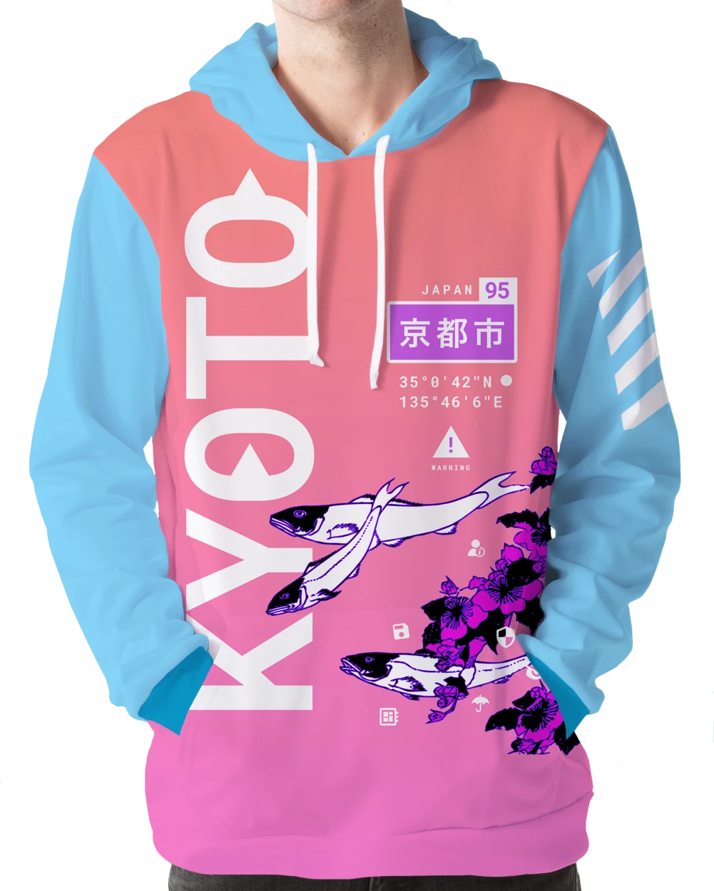 T6 Kyoto Koi Hoodie 1 T6 Kyoto Koi Hoodie