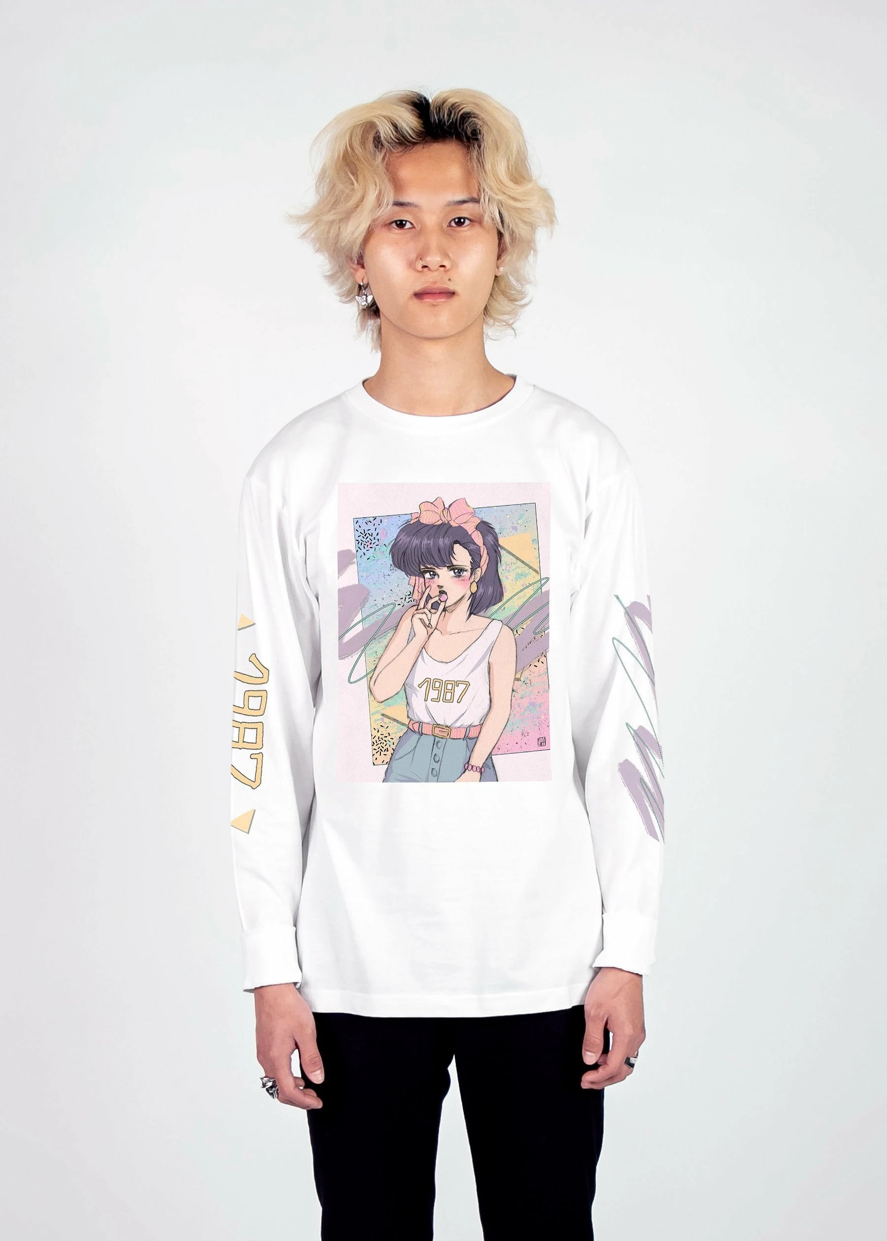 T6 Late 80s Long Sleeve Tee 4 T6 Late 80s Long Sleeve Tee - Image 4