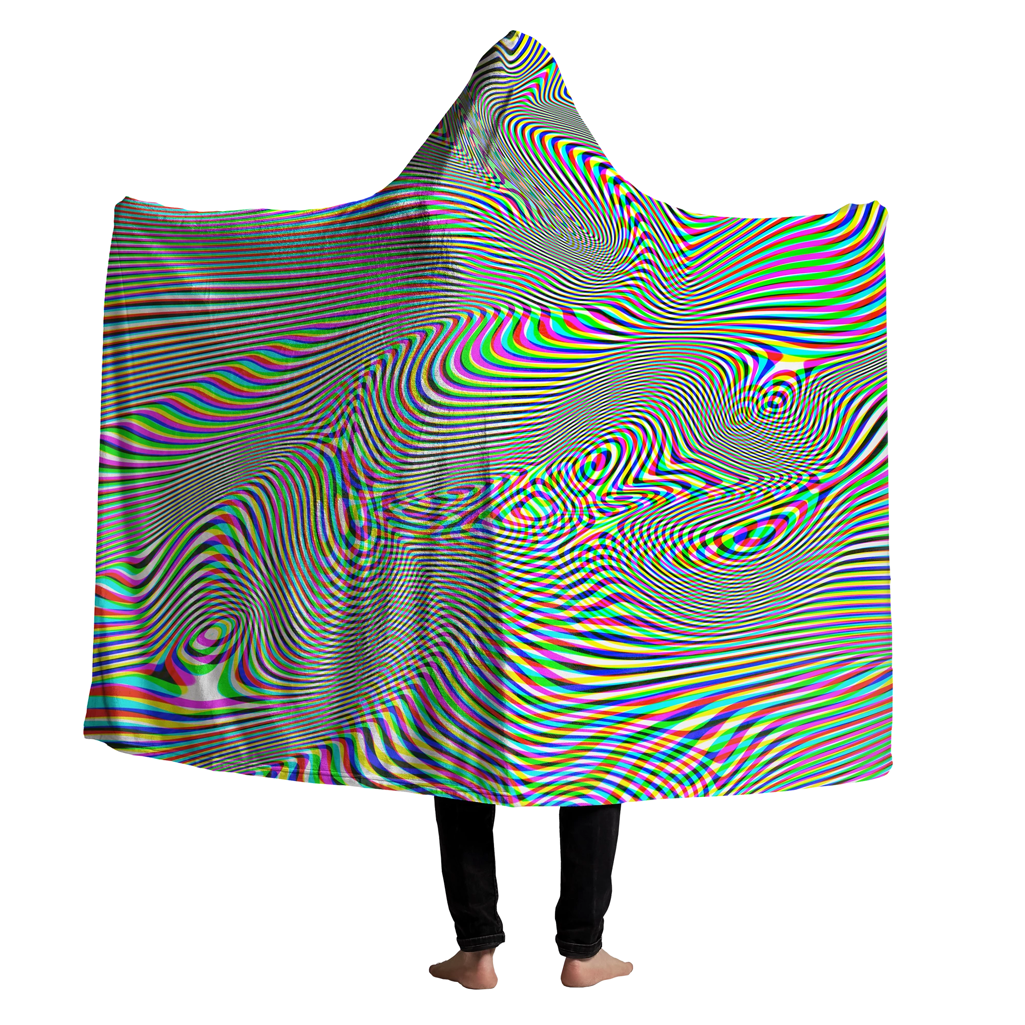 T6 Mesmerized Hooded Blanket 1 T6 Mesmerized Hooded Blanket