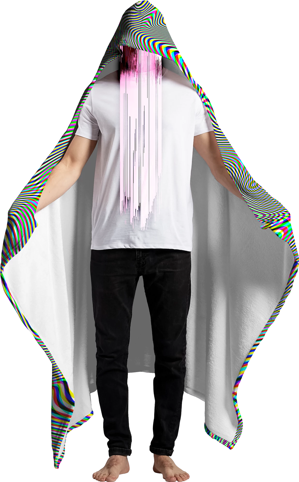 T6 Mesmerized Hooded Blanket 3 T6 Mesmerized Hooded Blanket - Image 3