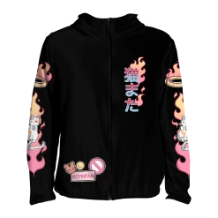 T6 Nekomata Windbreaker 11 T6 Nekomata Windbreaker -T6 shop NekomataBLKWindbreaker 1