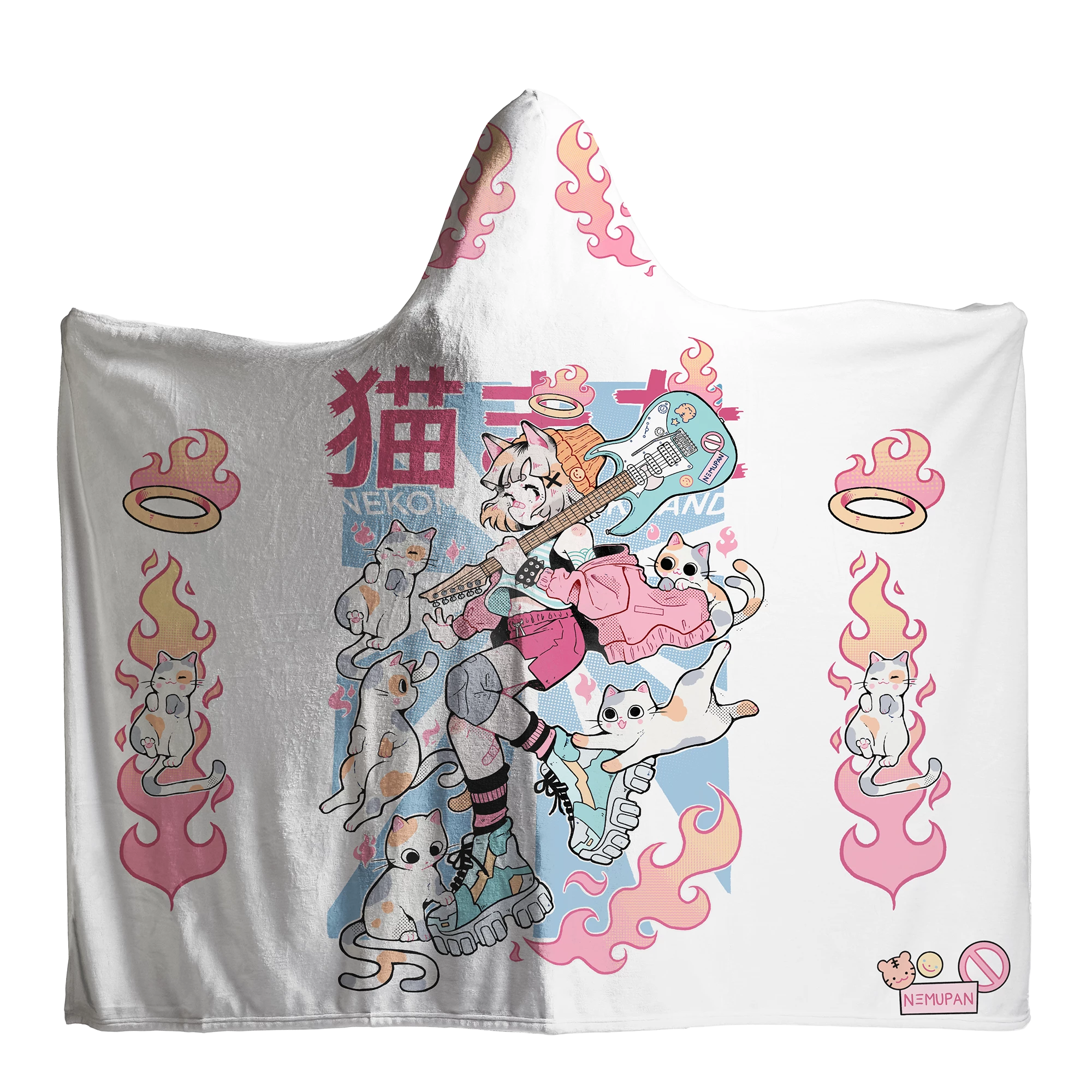T6 Nekomata Hooded Blanket 8 T6 Nekomata Hooded Blanket - Image 8