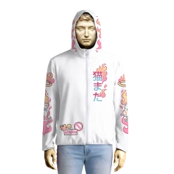 T6 Nekomata Windbreaker 12 T6 Nekomata Windbreaker -T6 shop NekomataWHTWindbreaker 2