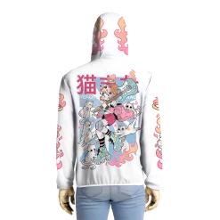 T6 Nekomata Windbreaker 13 T6 Nekomata Windbreaker -T6 shop NekomataWHTWindbreaker 3