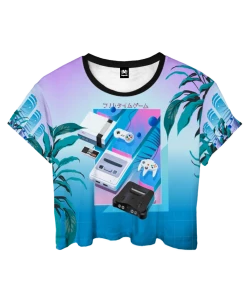 T6 New Challenger Crop Top