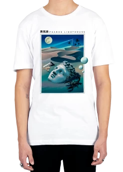 T6 Pharos Lighthouse Tee -T6 shop PharosLighthouse tee wht