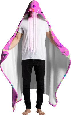 T6 Pool Party Hooded Blanket -T6 shop PoolPartyHoodedBlanket4