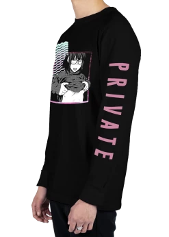 T6 Private Moment Long Sleeve Tee 17 T6 Private Moment Long Sleeve Tee -T6 shop PrivateMoment side blk