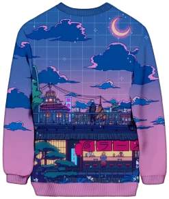 T6 shop -T6 shop RamenVillage SweatshirtBack