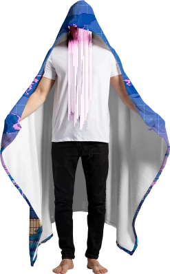 T6 Ramen Village Hooded Blanket 6 T6 Ramen Village Hooded Blanket -T6 shop RamenVillageHoodedBlanket4