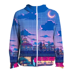 T6 Ramen Village Windbreaker -T6 shop RamenVillageWindbreaker 1