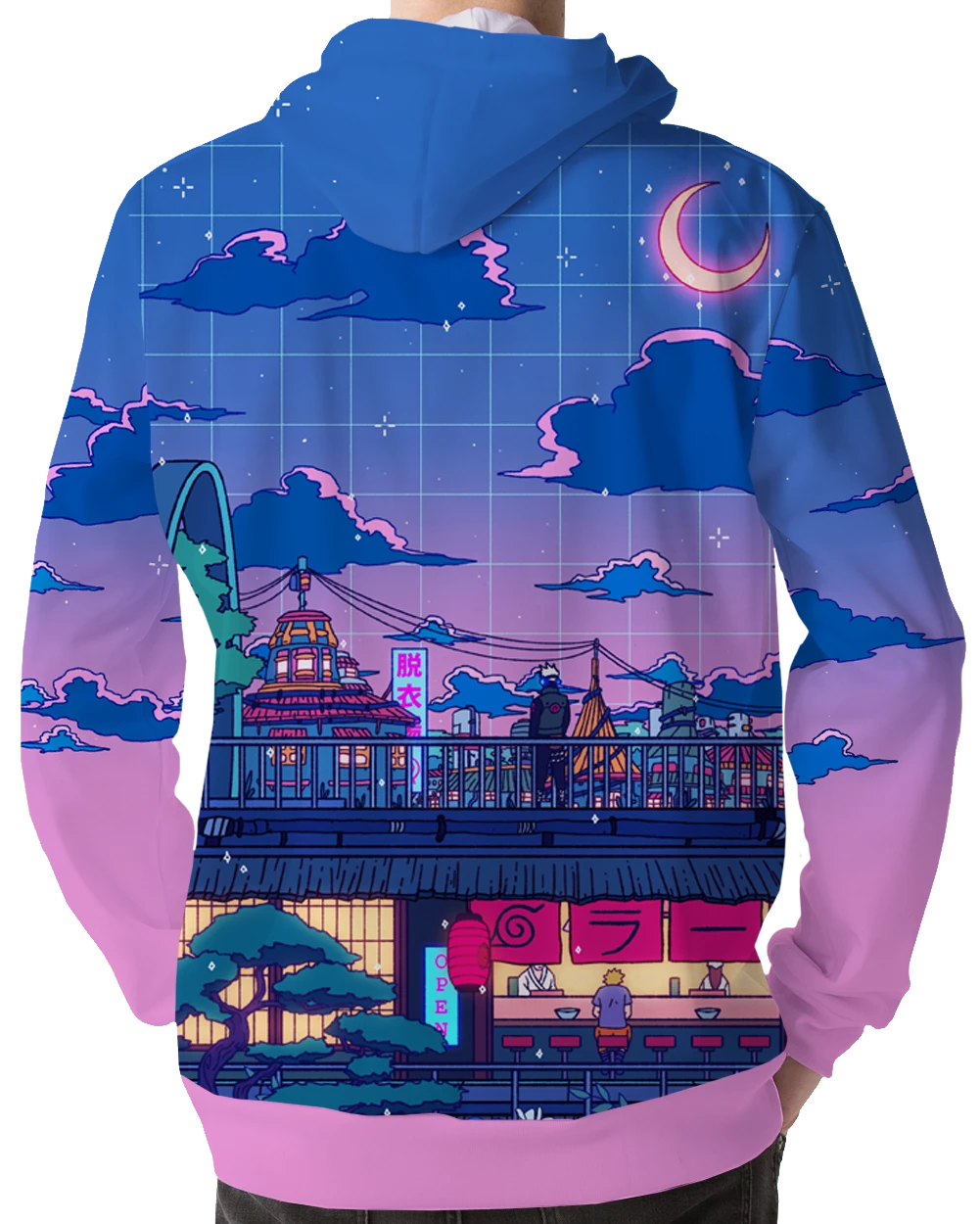 T6 Ramen Village Hoodie 2 T6 Ramen Village Hoodie - Image 2