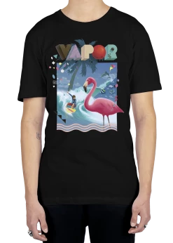 T6 Ride The Wave Tee -T6 shop RideTheWave tee blk