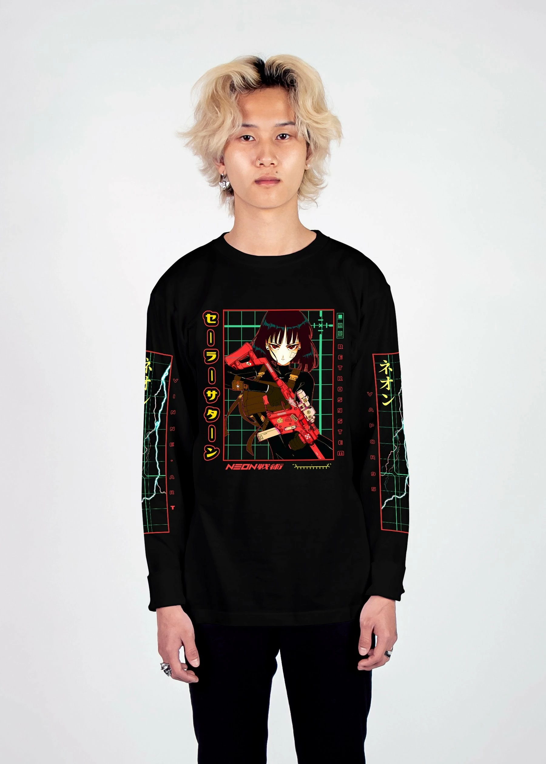 T6 Sailor Saturn Long Sleeve Tee 10 T6 Sailor Saturn Long Sleeve Tee - Image 10