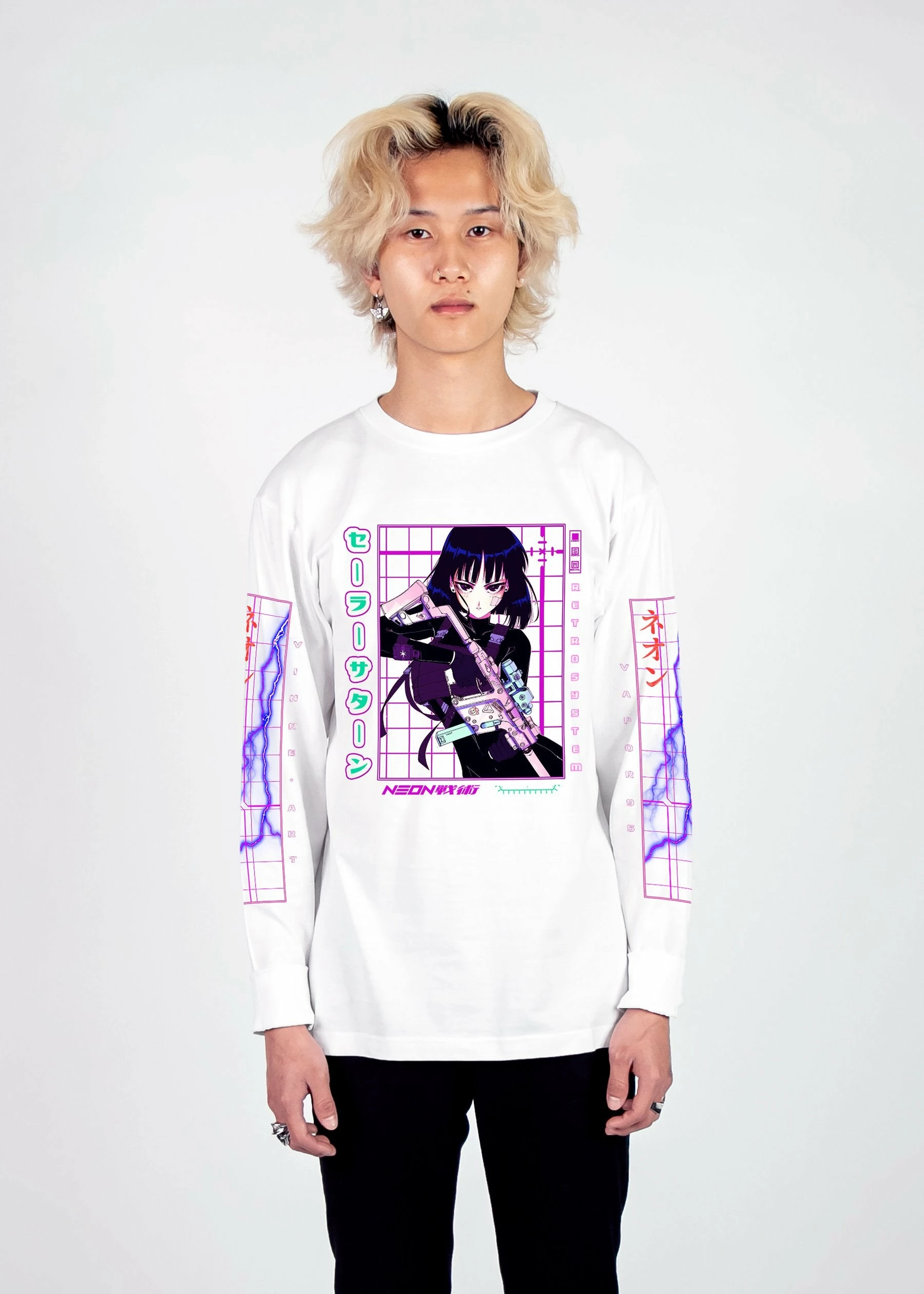 T6 Sailor Saturn Long Sleeve Tee 9 T6 Sailor Saturn Long Sleeve Tee - Image 9