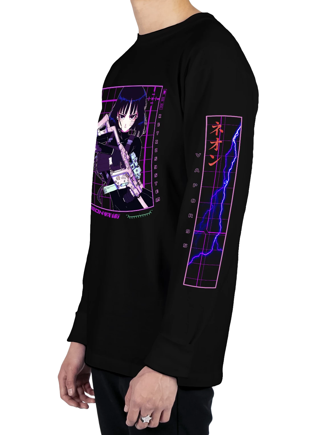 T6 Sailor Saturn Long Sleeve Tee 11 T6 Sailor Saturn Long Sleeve Tee - Image 11