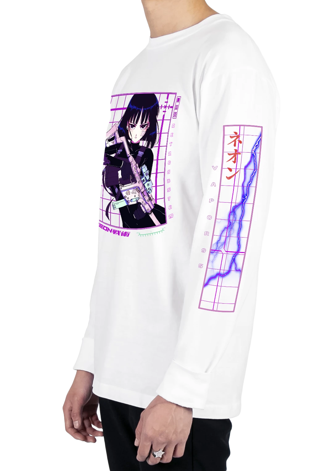 T6 Sailor Saturn Long Sleeve Tee 12 T6 Sailor Saturn Long Sleeve Tee - Image 12