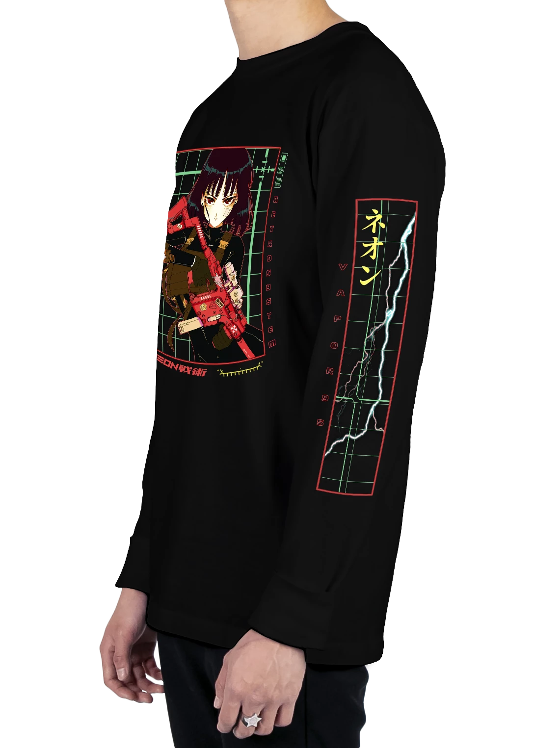 T6 Sailor Saturn Long Sleeve Tee 13 T6 Sailor Saturn Long Sleeve Tee - Image 13
