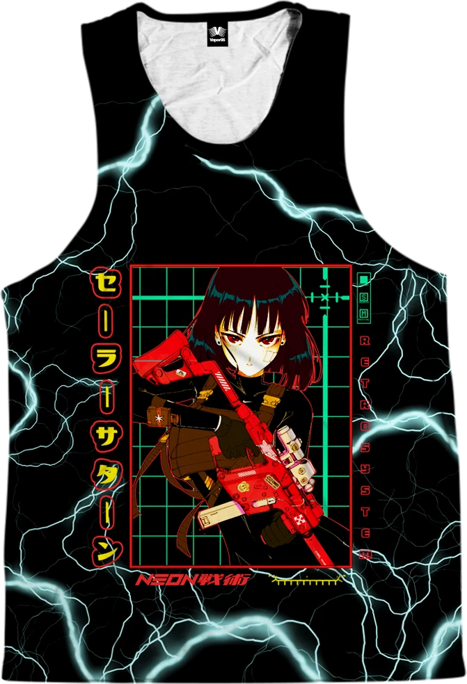 T6 Sailor Saturn Tank Top 1 T6 Sailor Saturn Tank Top