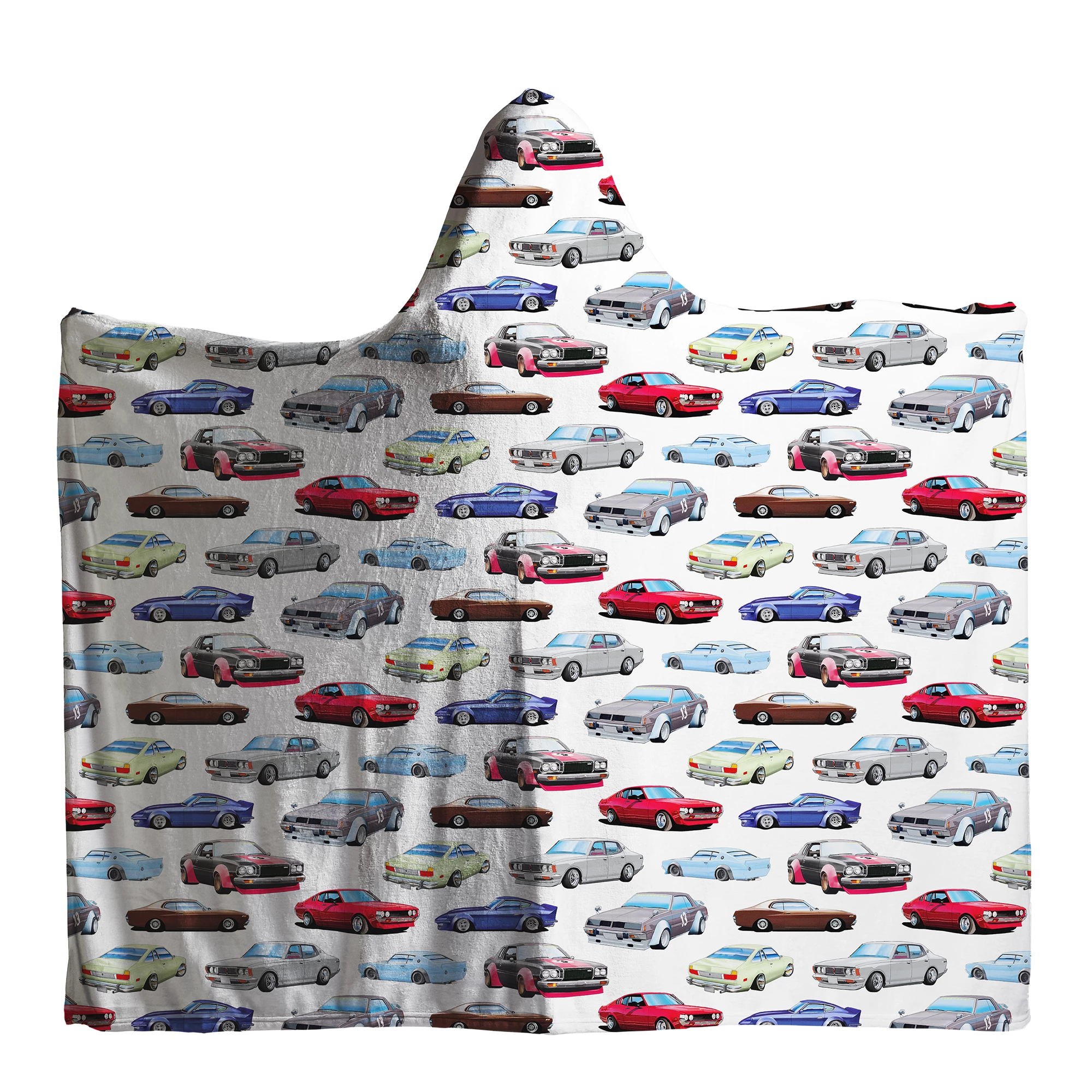 T6 Shōwa Era Hooded Blanket 4 T6 Shōwa Era Hooded Blanket - Image 4