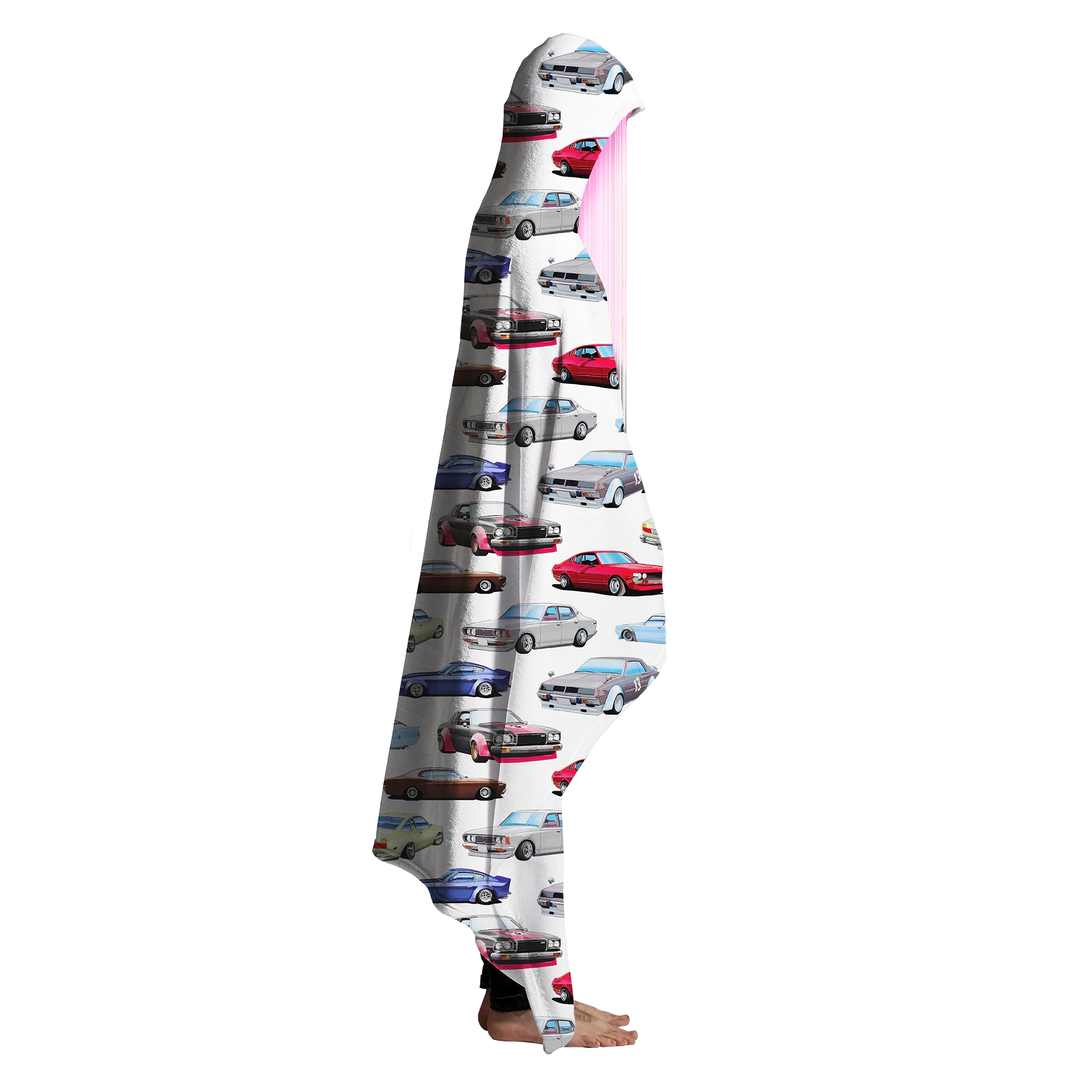 T6 Shōwa Era Hooded Blanket 2 T6 Shōwa Era Hooded Blanket - Image 2