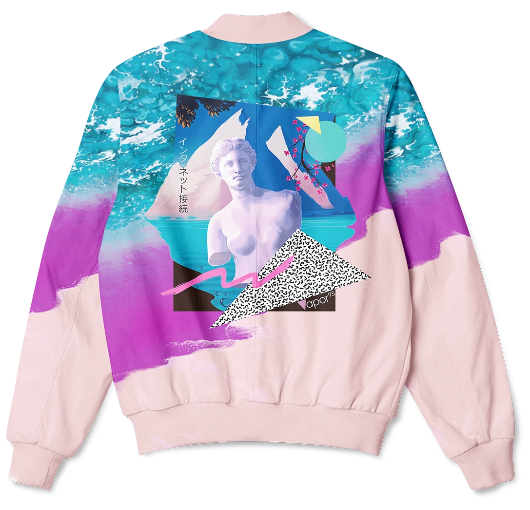 T6 Surf Savage Bomber Jacket 2 T6 Surf Savage Bomber Jacket - Image 2