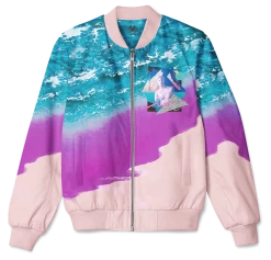 T6 Surf Savage Bomber Jacket