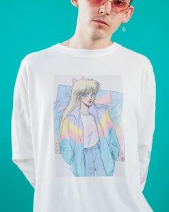 T6 Turbo Babe Long Sleeve Tee -T6 shop TURBO BABE LONG SLEEVE TEE BETTER