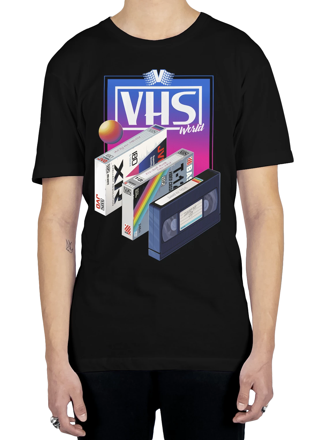 DTG VHS World Tee Clearance 4 DTG VHS World Tee Clearance - Image 4