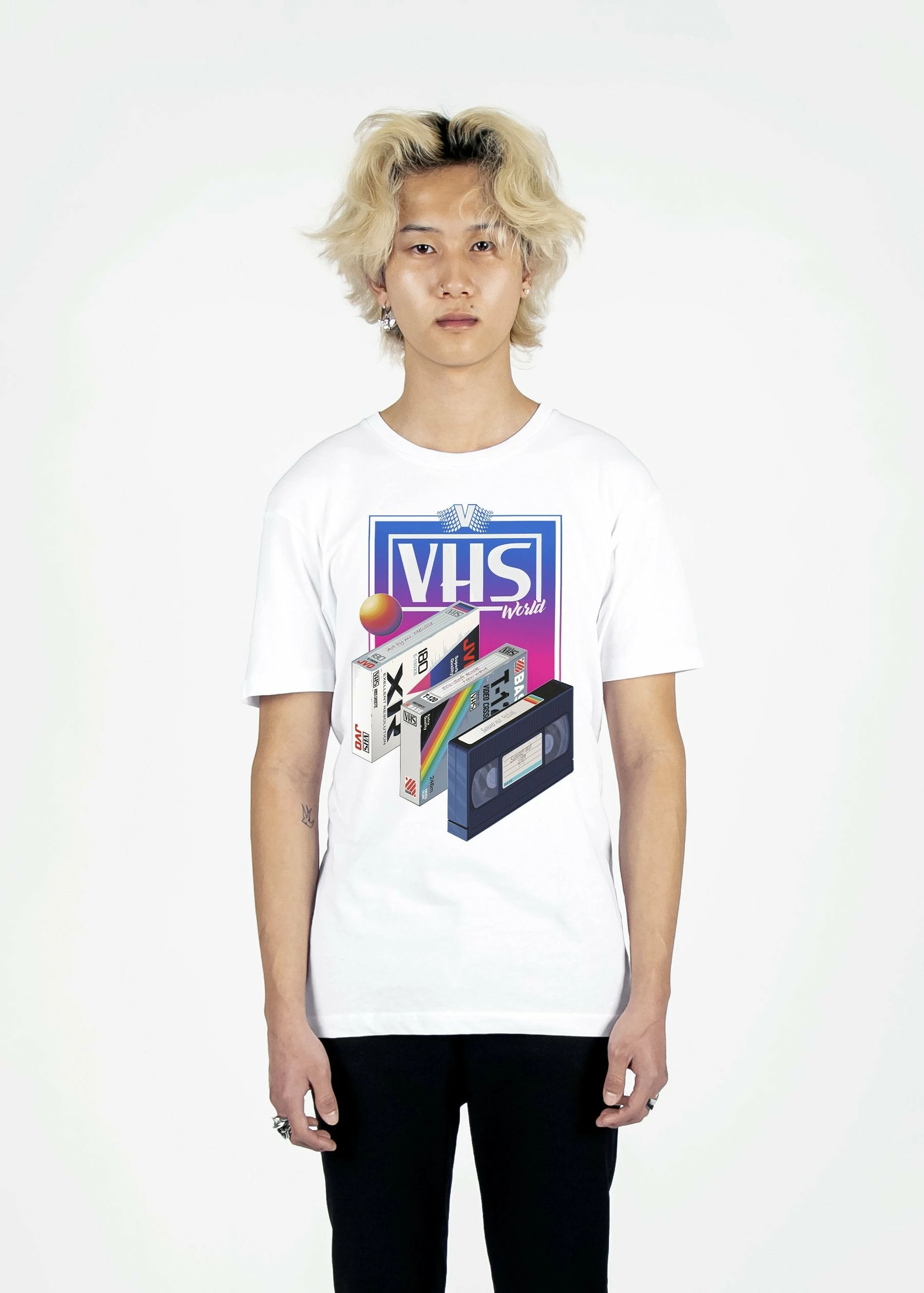 DTG VHS World Tee Clearance 2 DTG VHS World Tee Clearance - Image 2