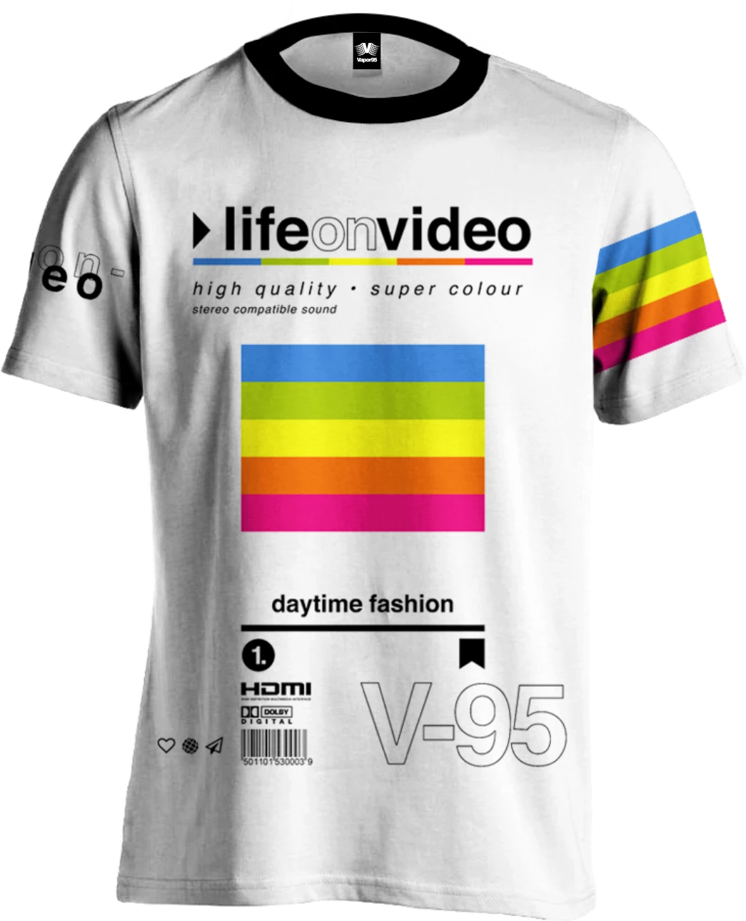 T6 Life On Video Tee 1 T6 Life On Video Tee